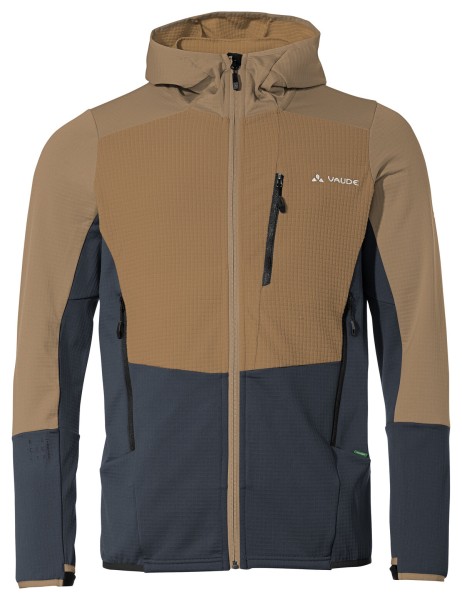VAUDE Men's Monviso Hooded Grid Fleece Jacket