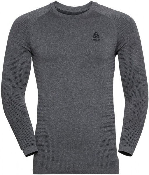 ODLO Herren Unterhemd BL TOP Crew neck l/s PERFORMAN