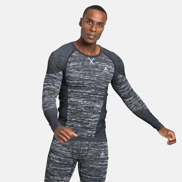 ODLO Herren Base Layer Blackcomb ECO