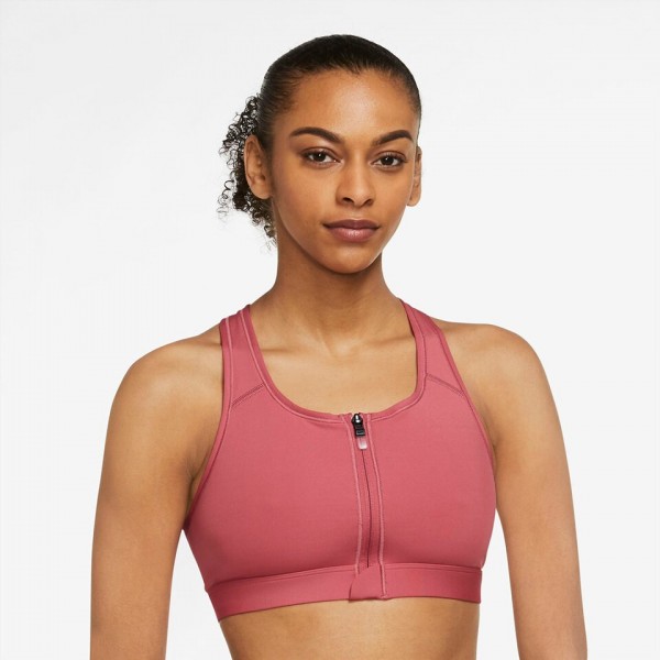 NIKE Damen DF SWSH ZIP FRONT BRA
