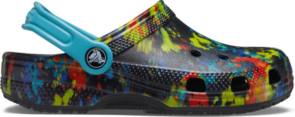 CROCS Kinder Clogs Classic TieDye Graphic Clog K