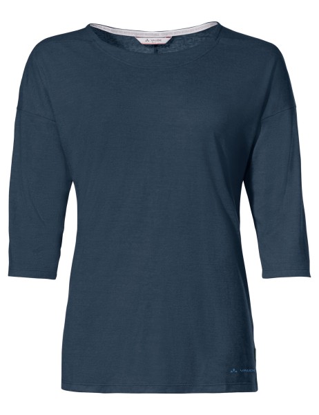 VAUDE Wo Neyland 3/4 T-Shirt, dark sea, 44