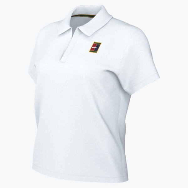 NIKE W NKCT HRTG SS POLO CRP TOP