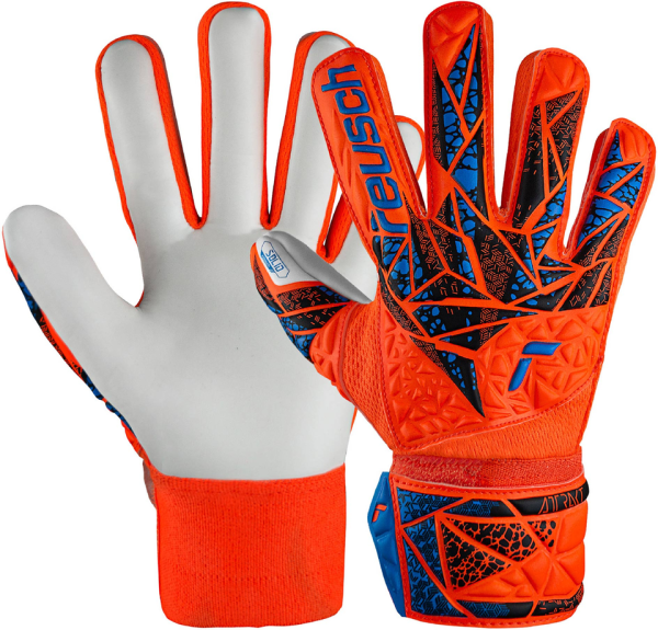 REUSCH Kinder Handschuhe Attrakt Starter Solid Finger Support Junior