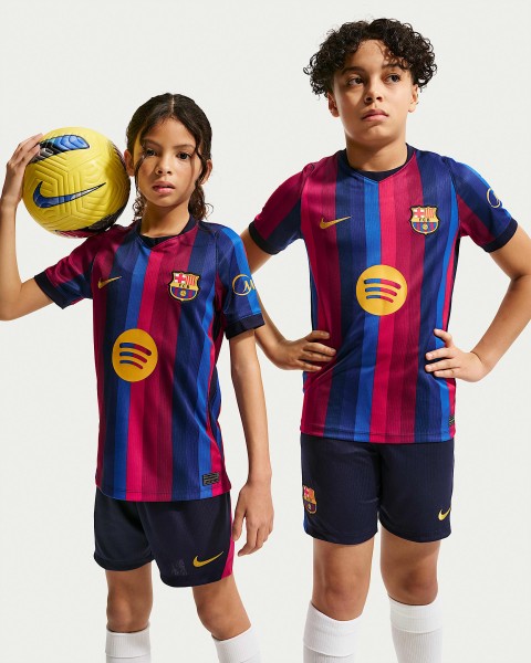 NIKE FC Barcelona 2026/27 Stadium Home Nike Dri-FIT Replika-Fußballtrikot (ältere Kinder)