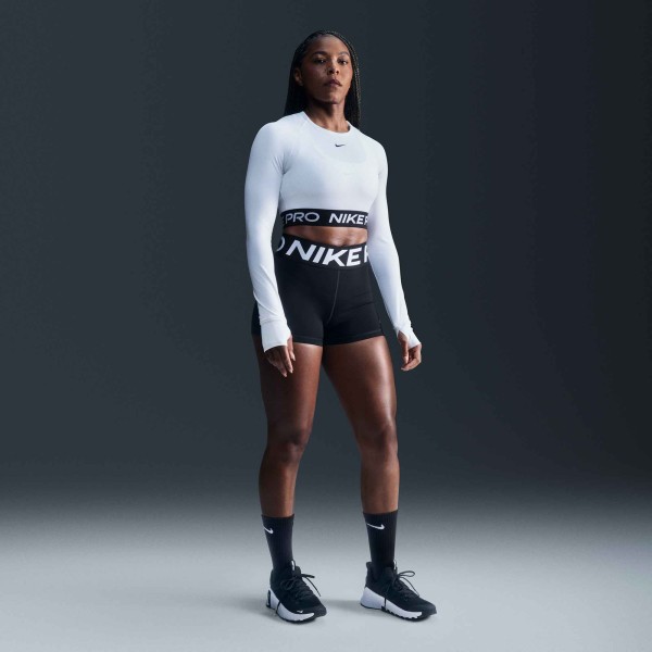 NIKE W NP SCULPT DF HR 3IN SHORT