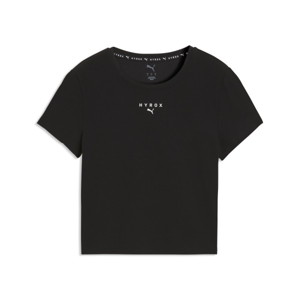 PUMA W PUMA X HYROX SHAPELUXE SS CROP TEE