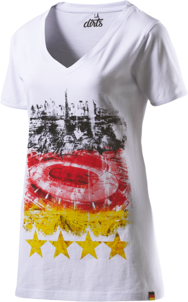 DIRTS Damen Fanshirt D-T-Shirt Paris