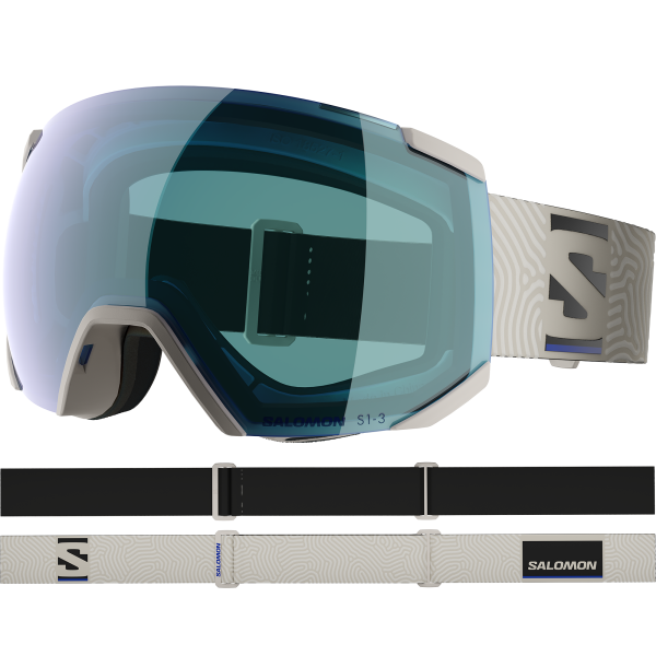 SALOMON AG GOGGLES RADIUM PHOTO RAINY DAY/BLUE