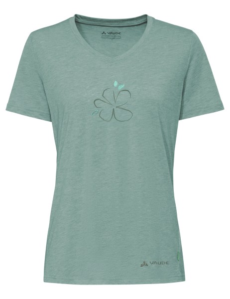 VAUDE Wo Skomer Print T-Shirt III, dark sea uni, 36