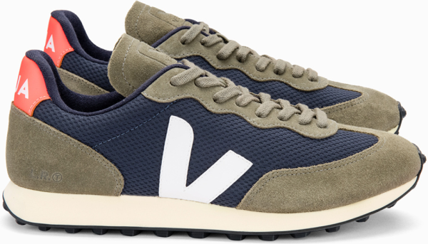 VEJA Herren Freizeitschuhe RIO BRANCO ALVEOMESH NAUTICO_WHITE_ORANGE-FLUO