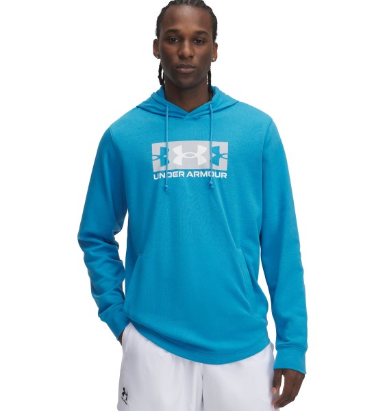 UNDER ARMOUR UA RIVAL TERRY LOGO HOOD