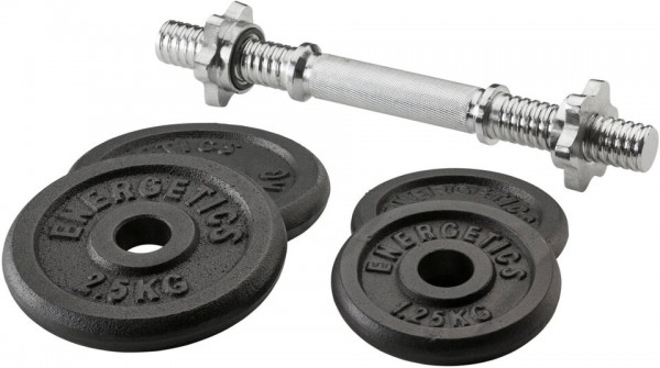 ENERGETICS Kurzhantel-Set Guss - 10 kg