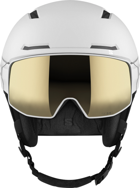 SALOMON Herren Helm HELMET DRIVER PRO SIGMA white/Sol BB