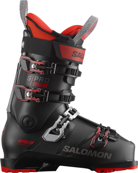 SALOMON Herren ALP. BOOTS S/PRO ALPHA 100 Black/Red